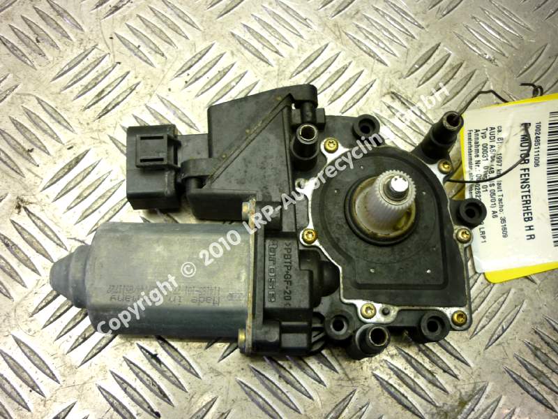 Audi A6 C5 Fensterhebermotor hinten rechts BJ1997